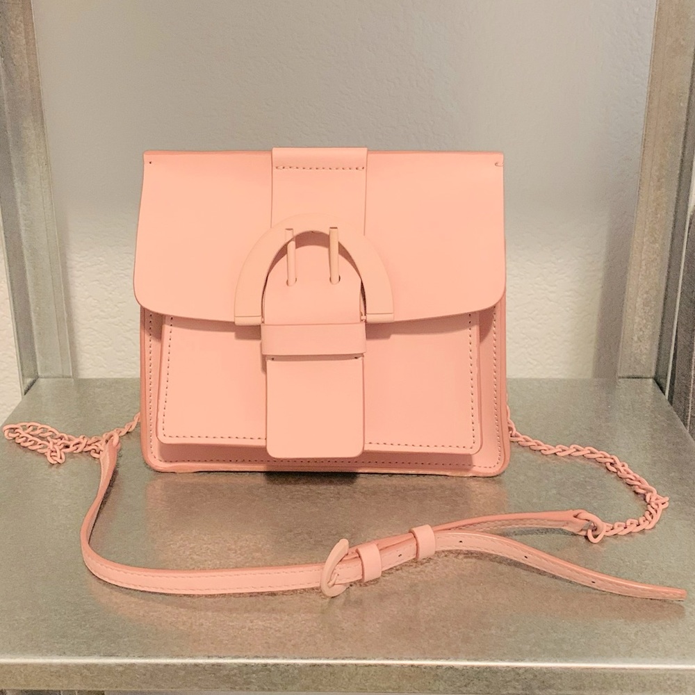 Zac Posen Pink Chain Crossbody